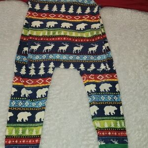 Hatley painted Fair Isle pajama set 5t